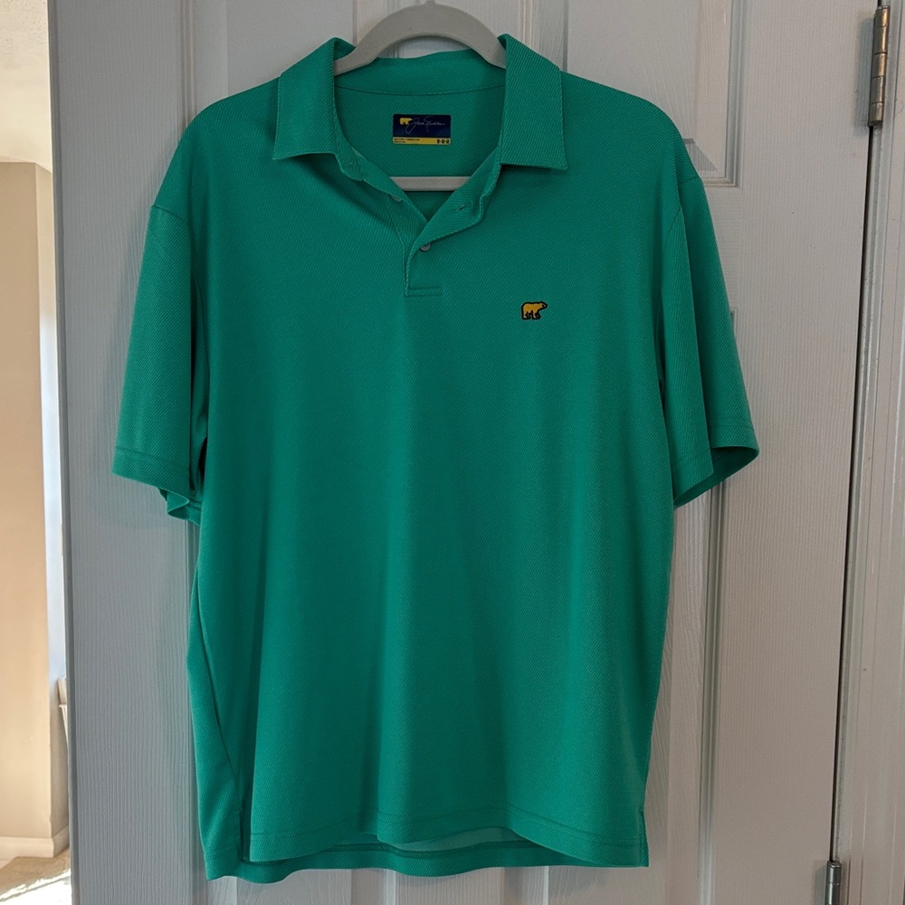 Men's Green Polo Golf Shirt